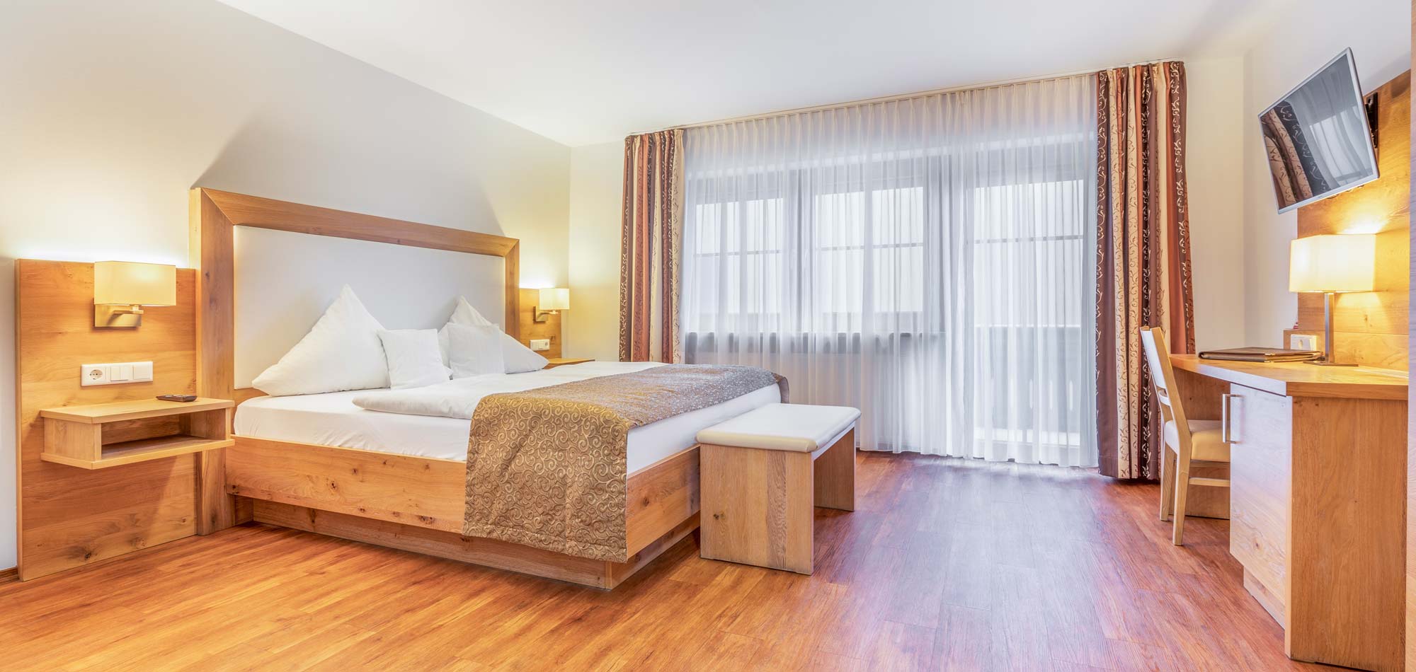 Doppelzimmer Deluxe im Rösslwirt Komfortables Doppelzimmer im Bayerischen Wald